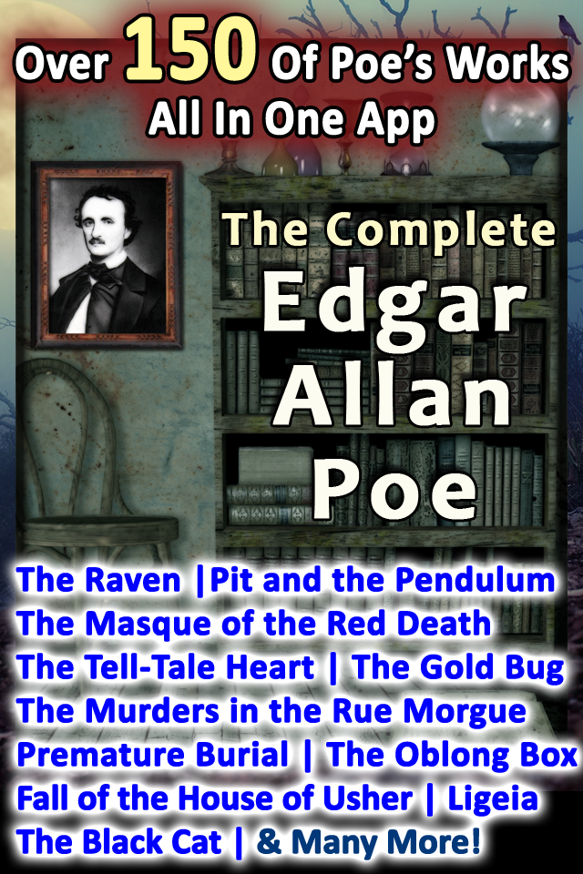 The Complete Edgar Allan Poe App for iPhone, iPod Touch, and iPad 